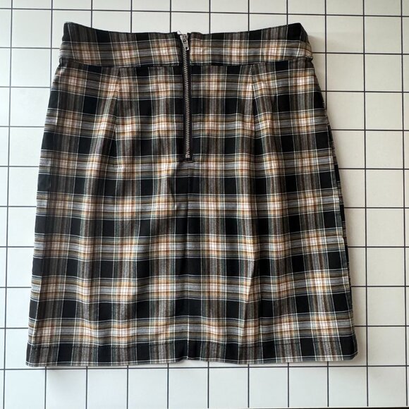 Plaid Mini Skirt Garage - Picture 4 of 4